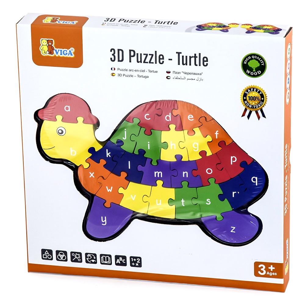 VIGA - 3D Puzzle Turtle