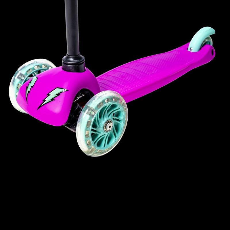 Yvolution 3-Wheel Scooter Neon Bolt - Pink
