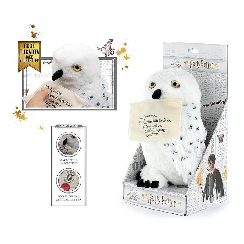 Barrado Harry Potter Hedwig Plush Toy With Envelop