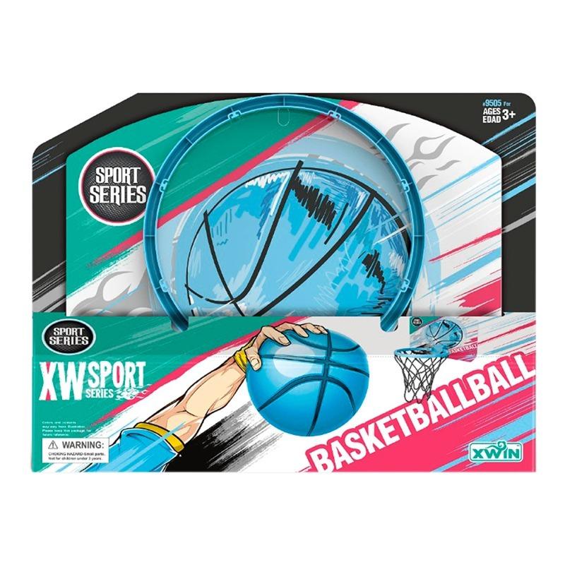 Basketball Board Wall Mounted Play Set + Bow and Arrow Archery Bundle