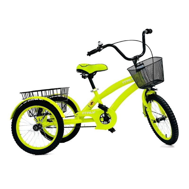 Tricycle With Basket - 16 Inch