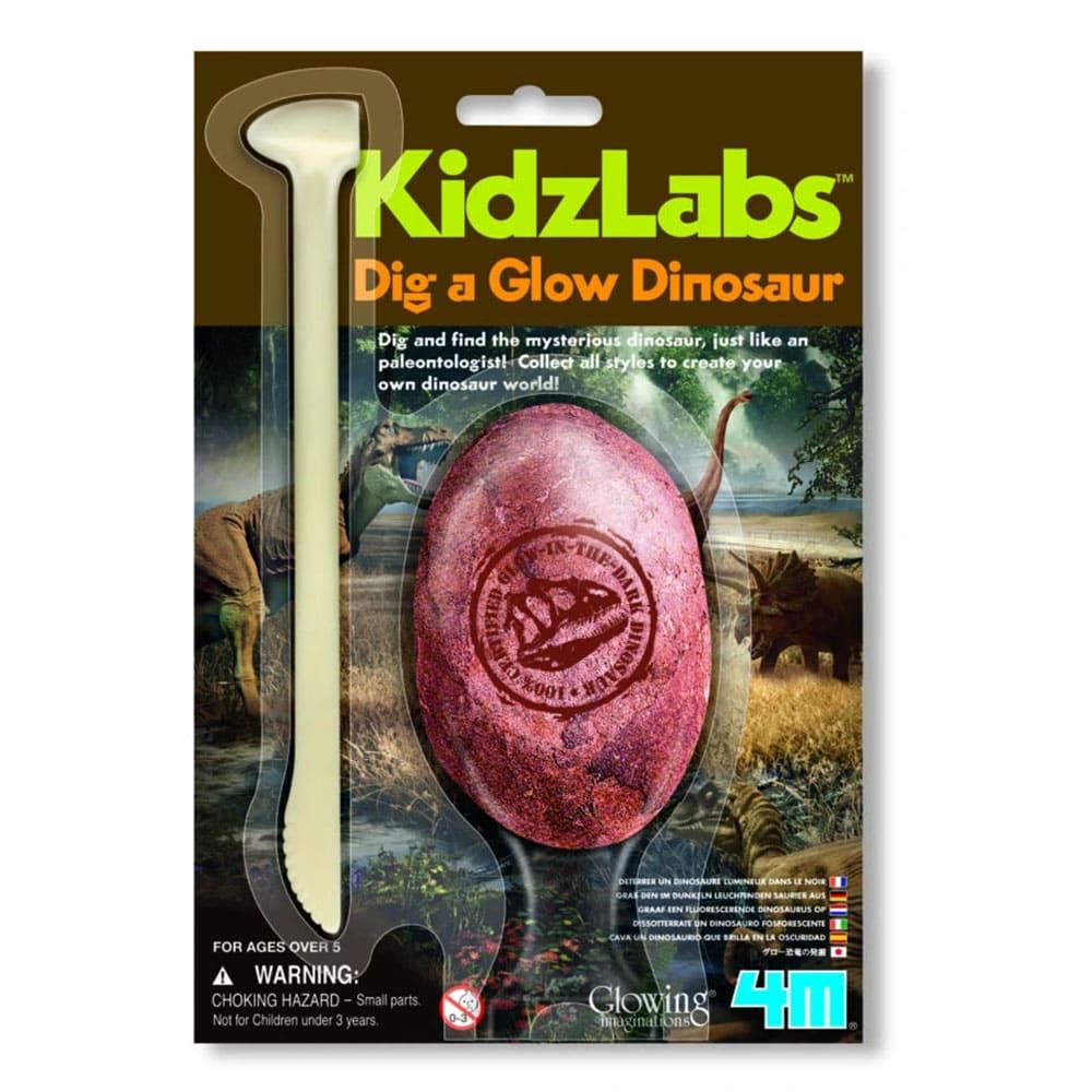 فور إم - مجموعة حفر الديناصورات المضيئة في الظلام