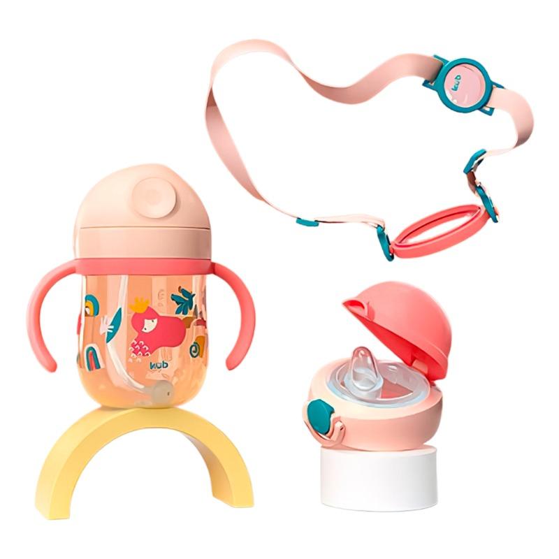 Kub Sippy Cup With Straw - Pink