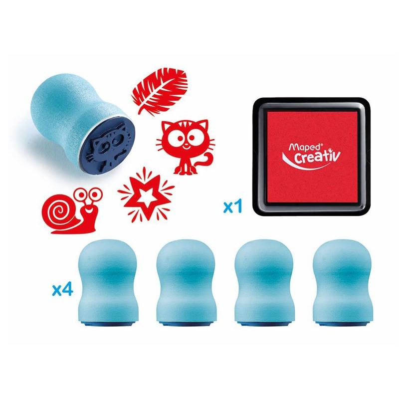 Maped Creativ Of 4 Feather Stamps Kit
