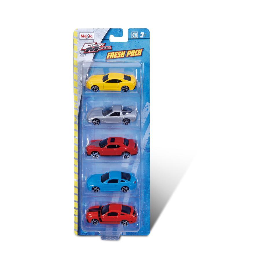 Maisto Fresh Metal Vehicle Set 5 Pcs - Assorted