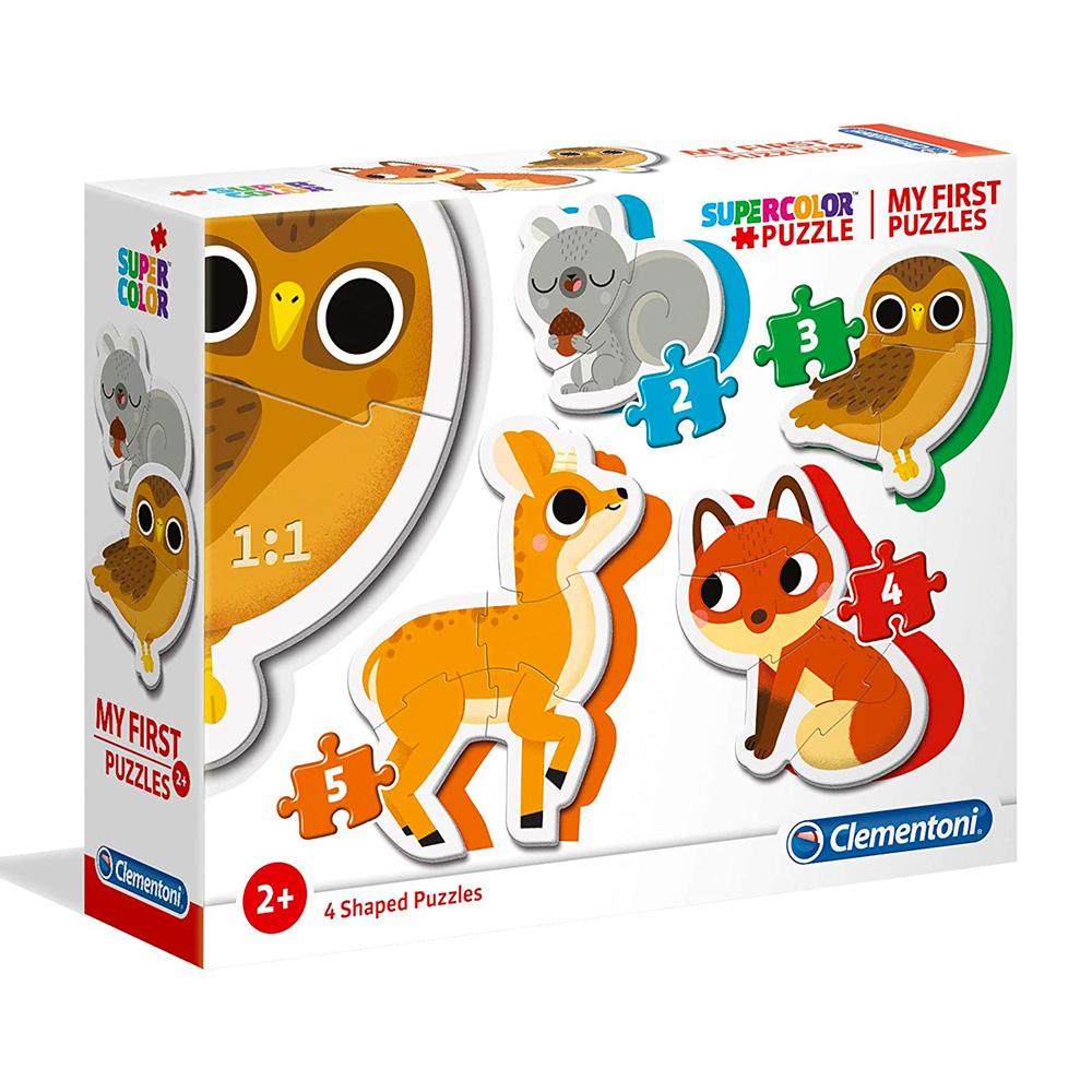 Clementoni 4 Forest Animals Puzzle