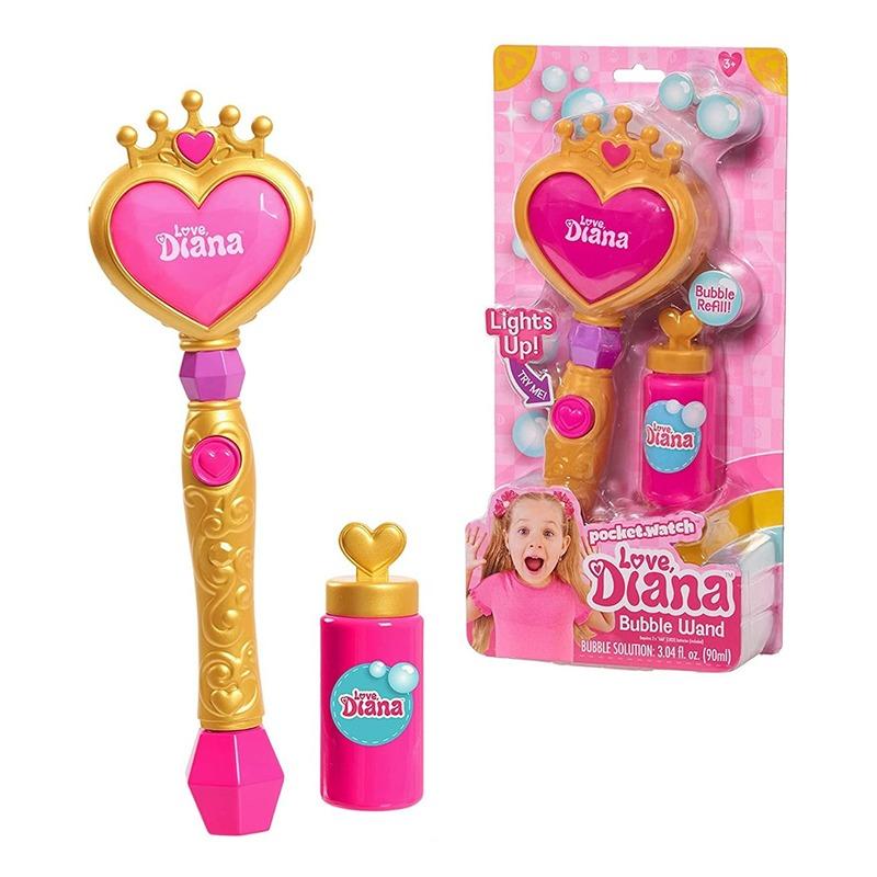 Love Diana Light-Up Bubble Wand 30cm