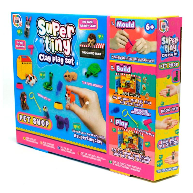 Craft Hub Super Tiny Clay Play Set - Dinosaur