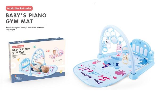 Baby's Gym With Piano - Blue