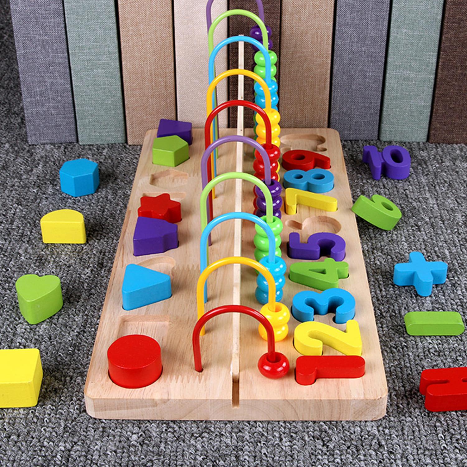 Beilaluna - Wooden Children Triple Play Calculating Toy