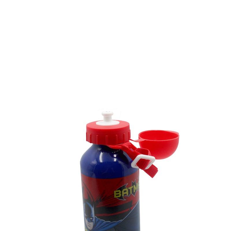 DC Batman Metal Water Bottle With Straps