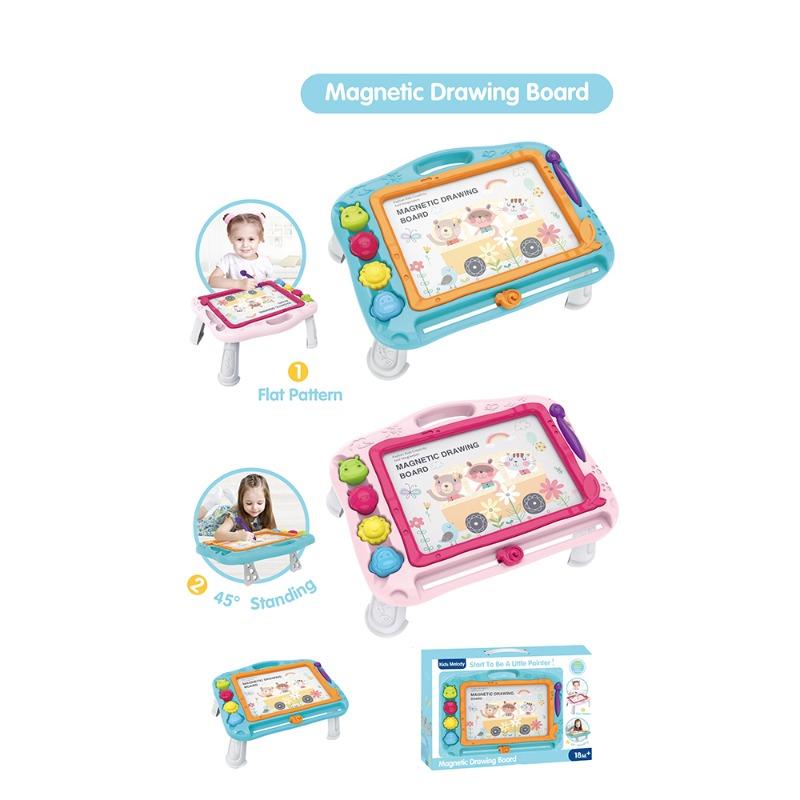 لوح رسم مغناطيسي للأطفال مع ألحان موسيقية – ألوان متعددة