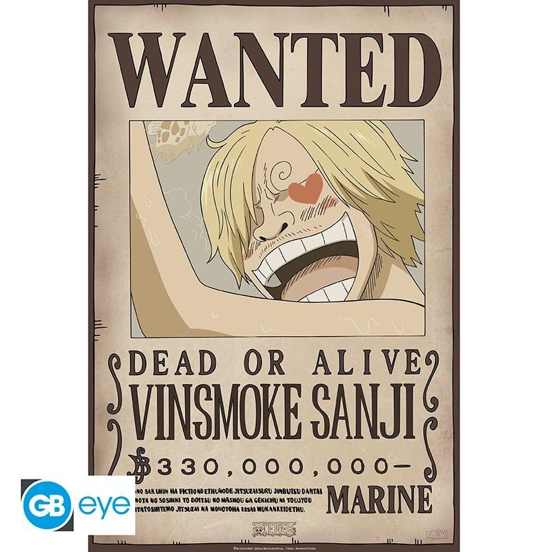ABYstyle - Poster Wanted Sanji One Piece