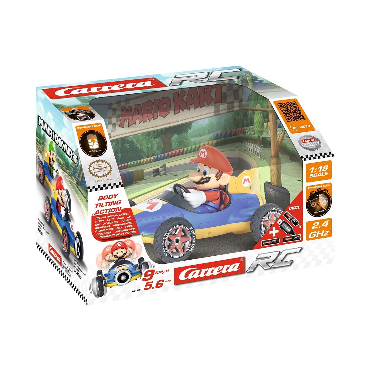 Carrera RC Nintendo Mario Kart Mach 8 -Mario