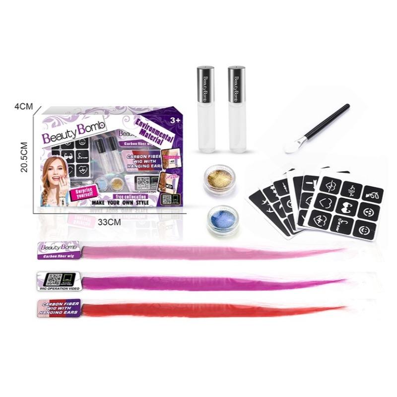 Beauty Bomb Tattoo Set With Glitter