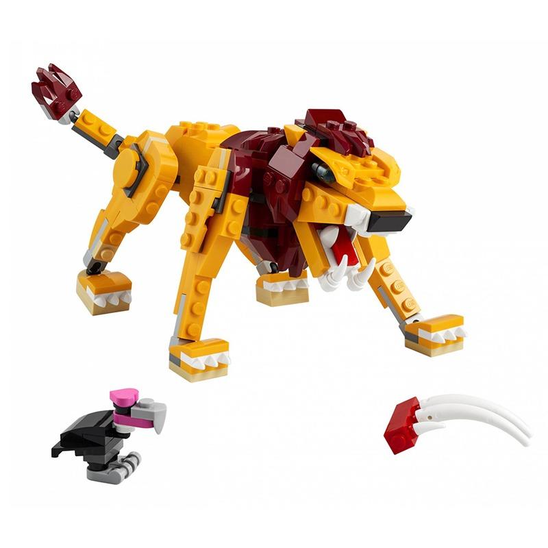 LEGO Creator 3-in-1 Wild Lion (224 Pieces)