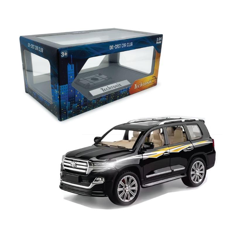 Techtonix 1:24 Authorized Toyota Cooluzer White