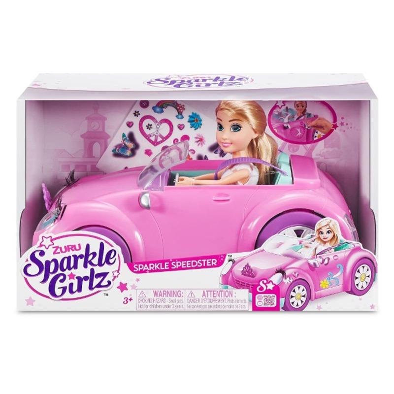 Sparkle Girlz Fashion Doll and Coupe Car