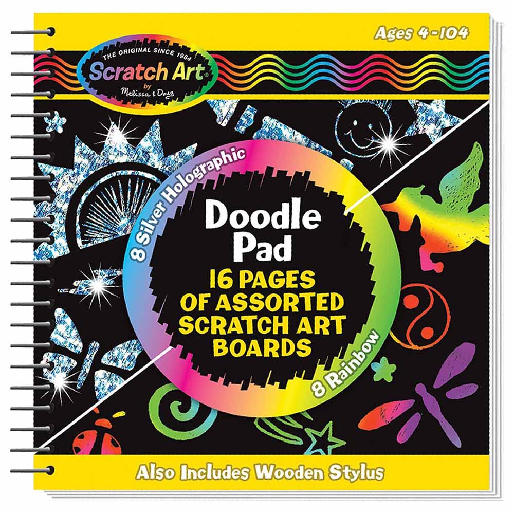 Melissa and Doug Scratch Art Doodle Pad