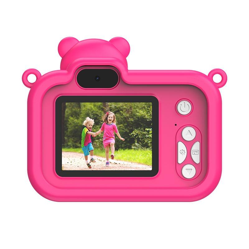 2.0 Inch Kids Camera - Red Bear