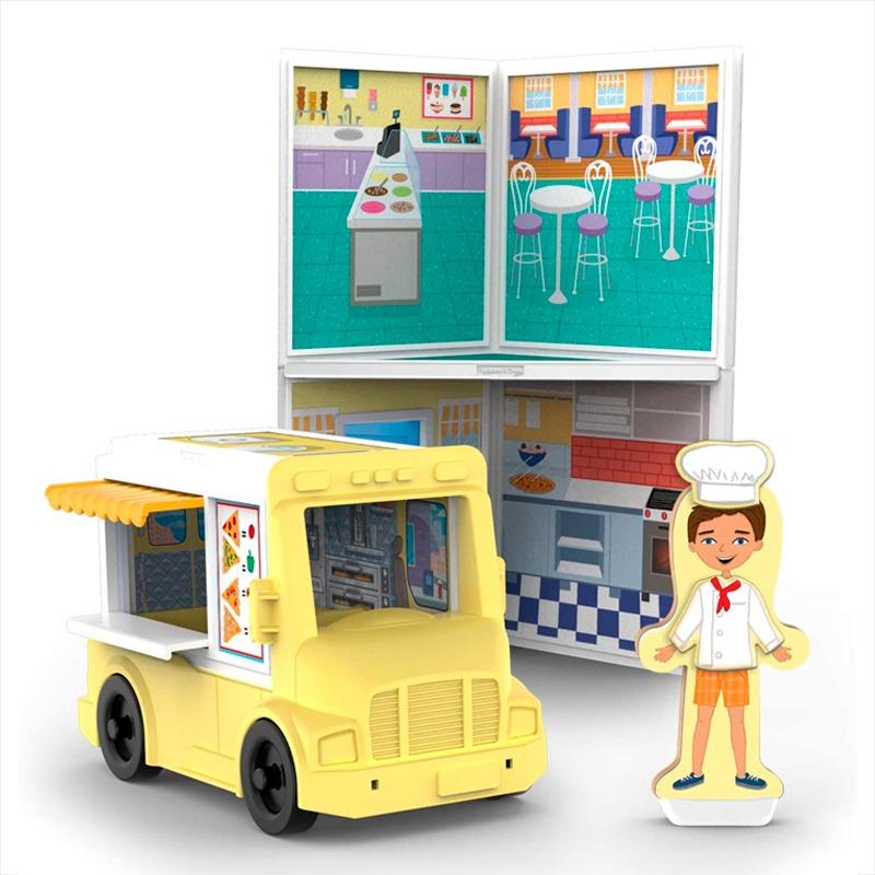 Melissa and Doug Magnetic Pizza And Ice Cream Shop