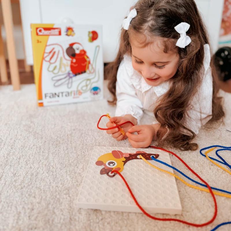 Quercetti Parrot Filo Sewing Kit