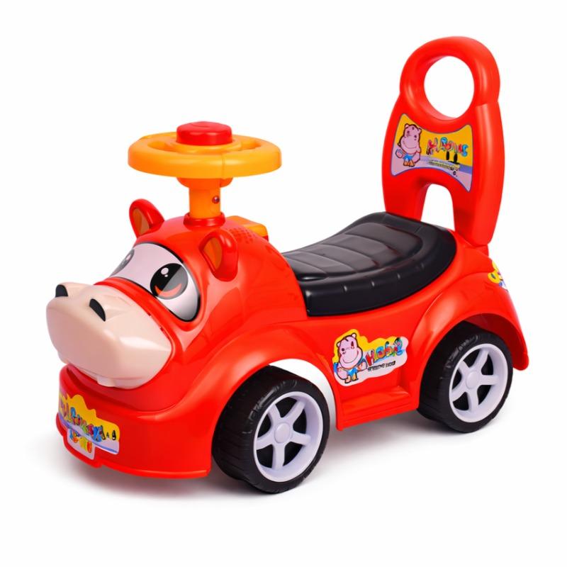 سيارة ستار مارز بريميوم المنزلقة للأطفال - أحمر