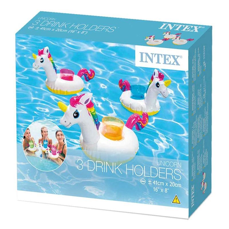 Intex Set of 3 Unicorn Coasters