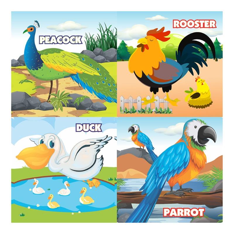 Fix & Learn Birds Jigsaw Puzzle Kit