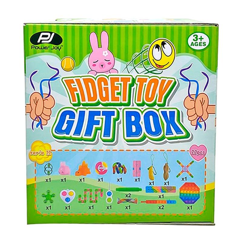 باور جوي - صندوق ألعاب تنمية الحواس 20 في 1