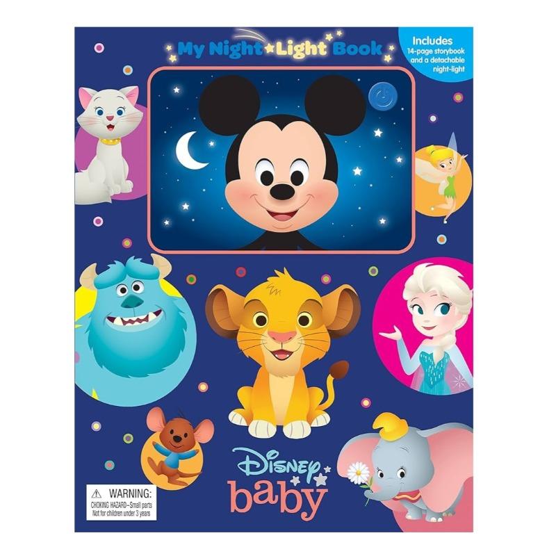 Phidal Disney Baby Night Light Book