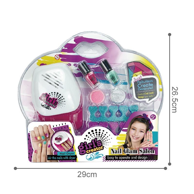 جيرلز كريتورز - مجموعة الأظافر جلام صالون