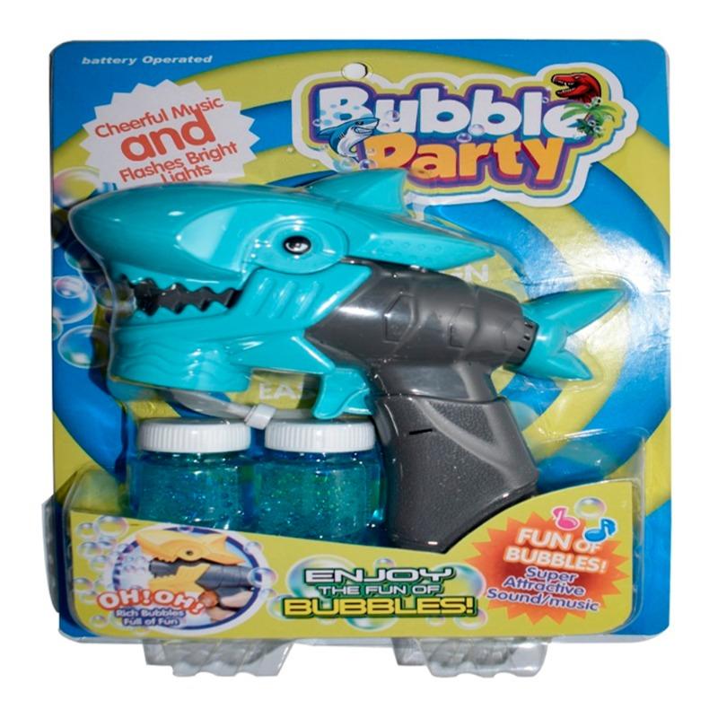 Chamdol Electric Gun Toy Dinosaur Bubble Gun