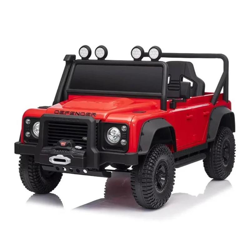 RayFun Land Rover Defender Ride on - Red