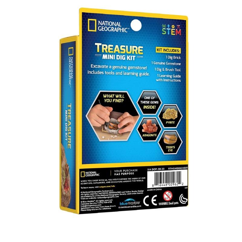 National Geographic Treasure Mini Dig Kit