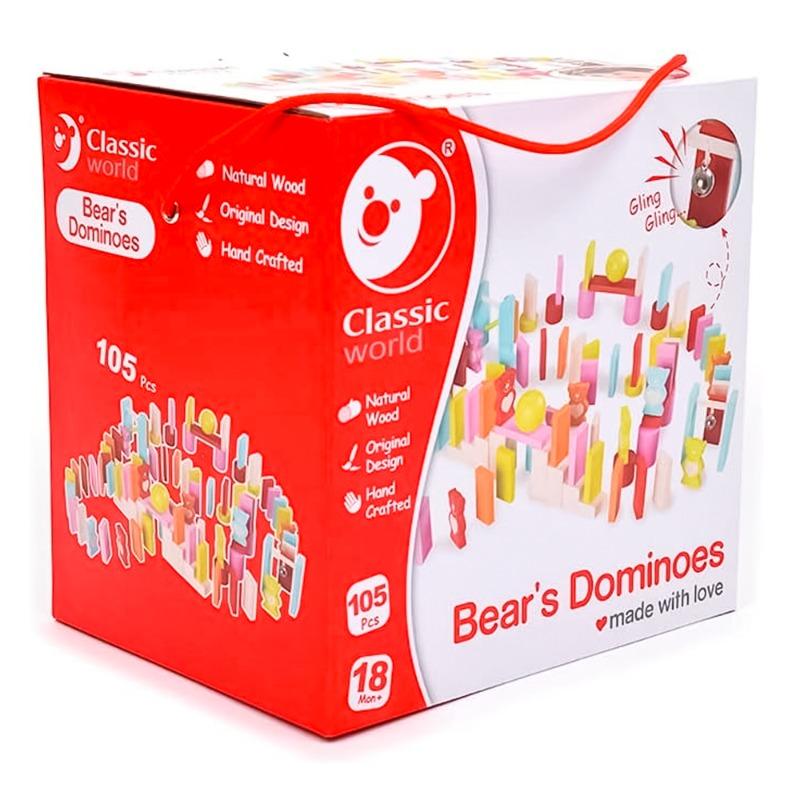 Classic World Bear Dominos
