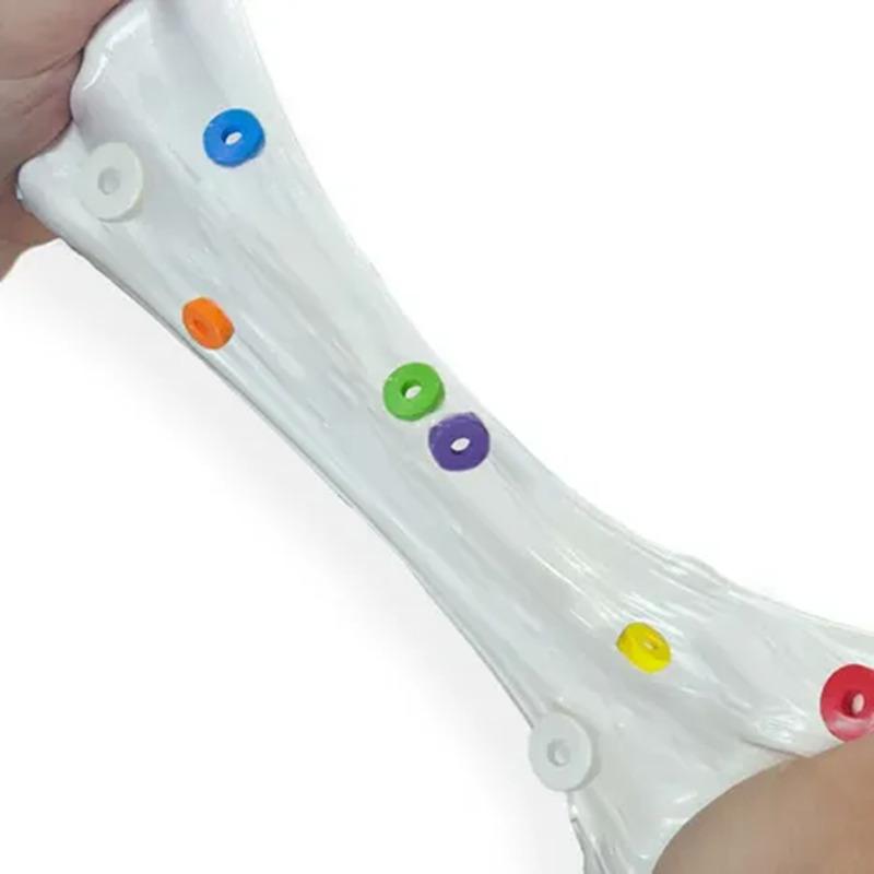 كامبوند كينجز - دلو سلايم الحليب والحبوب اللامع - أبيض