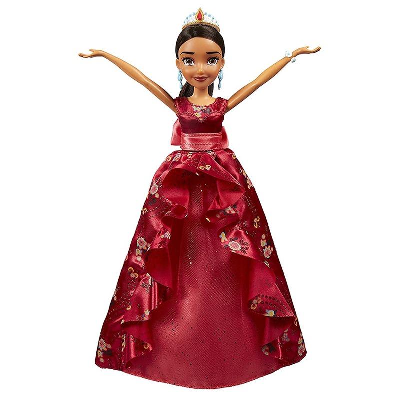 دمية ديزني إلينا أفالور بفستان ملكي