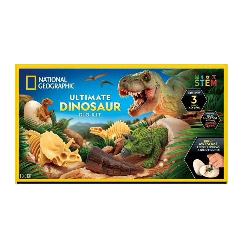 National Geographic Ultimate Dinosaur Dig Kit Stem