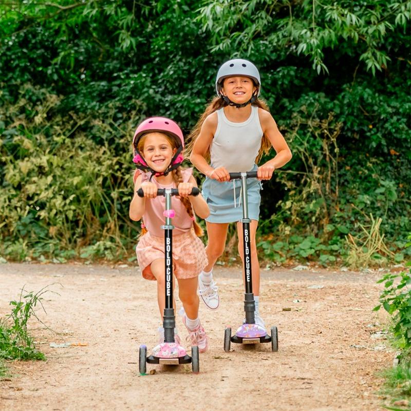 بولد كيوب - سكوتر كيتي لوف ثلاثي العجلات قابل للطي