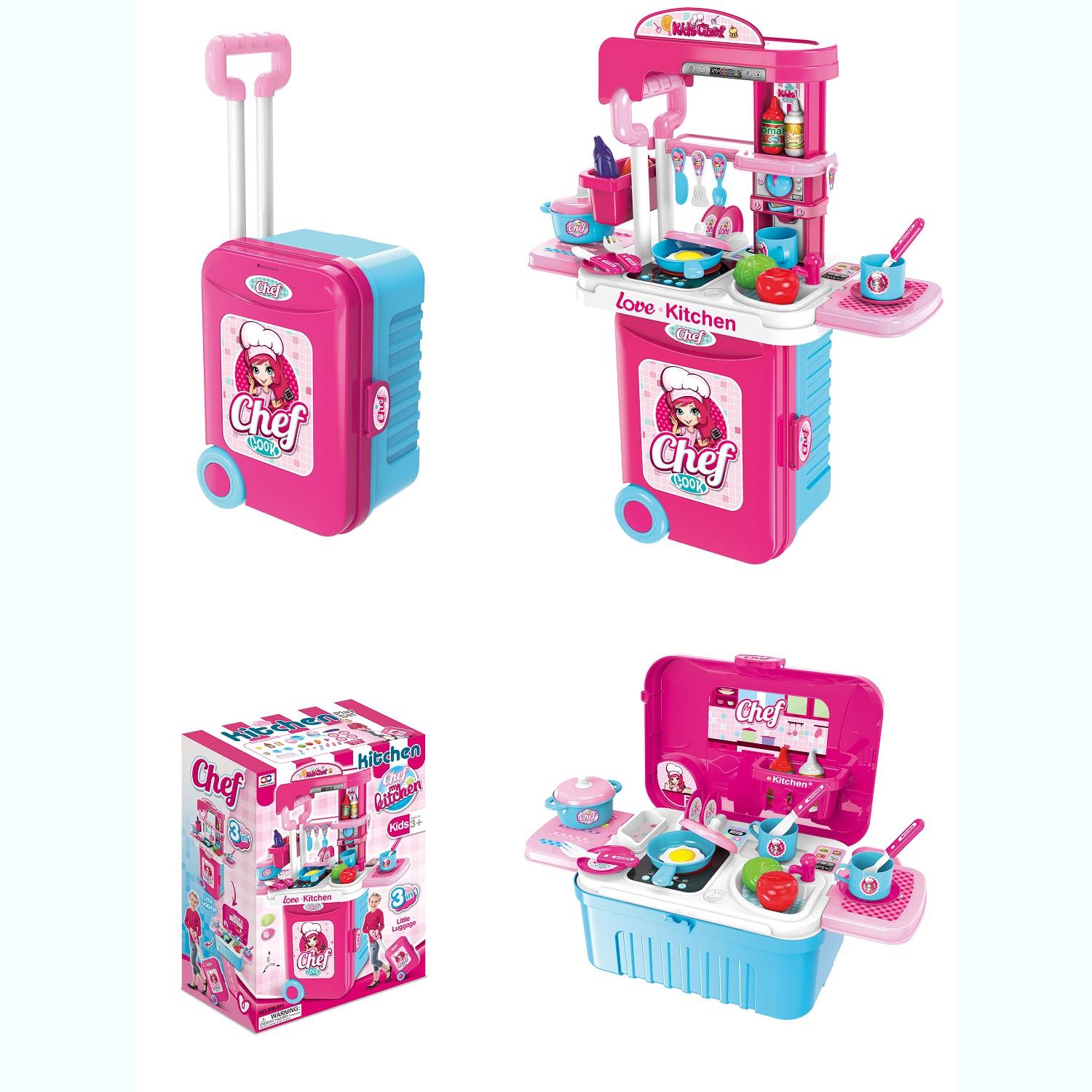 Chef Kitchen Set - Pink