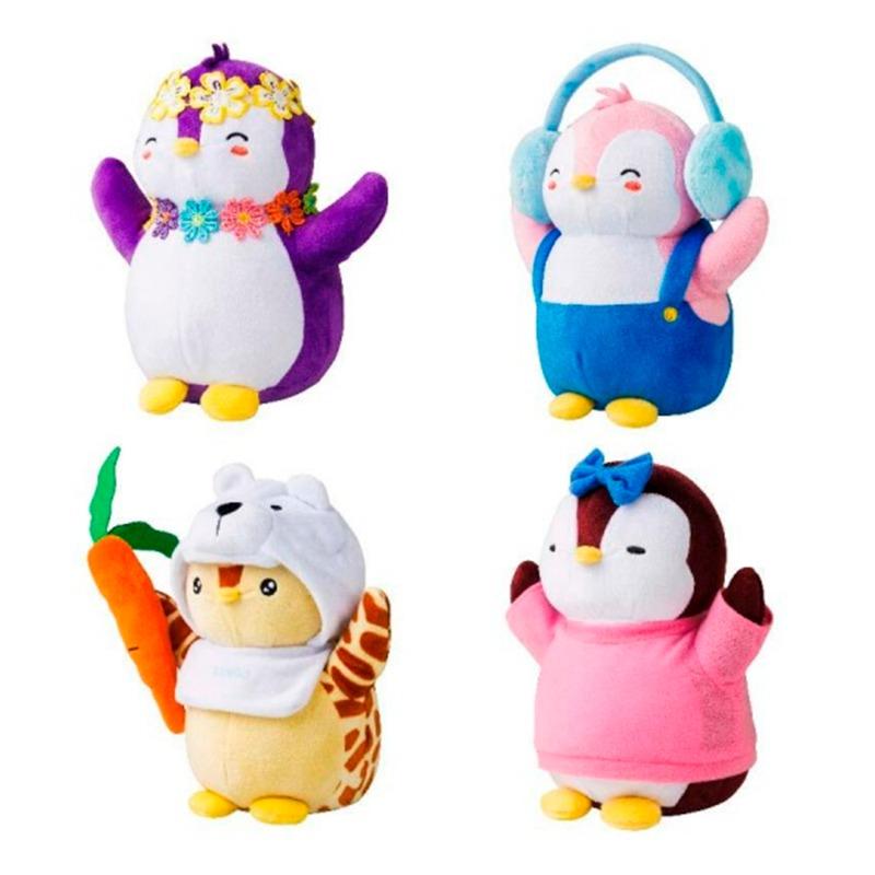 بطاريق بودجي قطيفة مقاس 7.5 سم أشكال متعددة قطعة واحدة