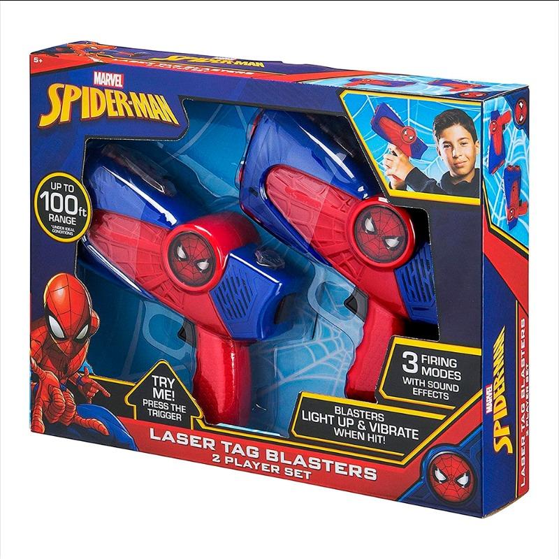 مارفل - لعبة مسدس مارفل سبايدرمان ليزر تاغ للأطفال