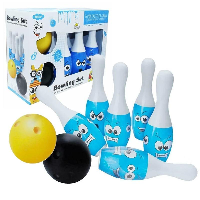 Emoji Bowling Set Toy
