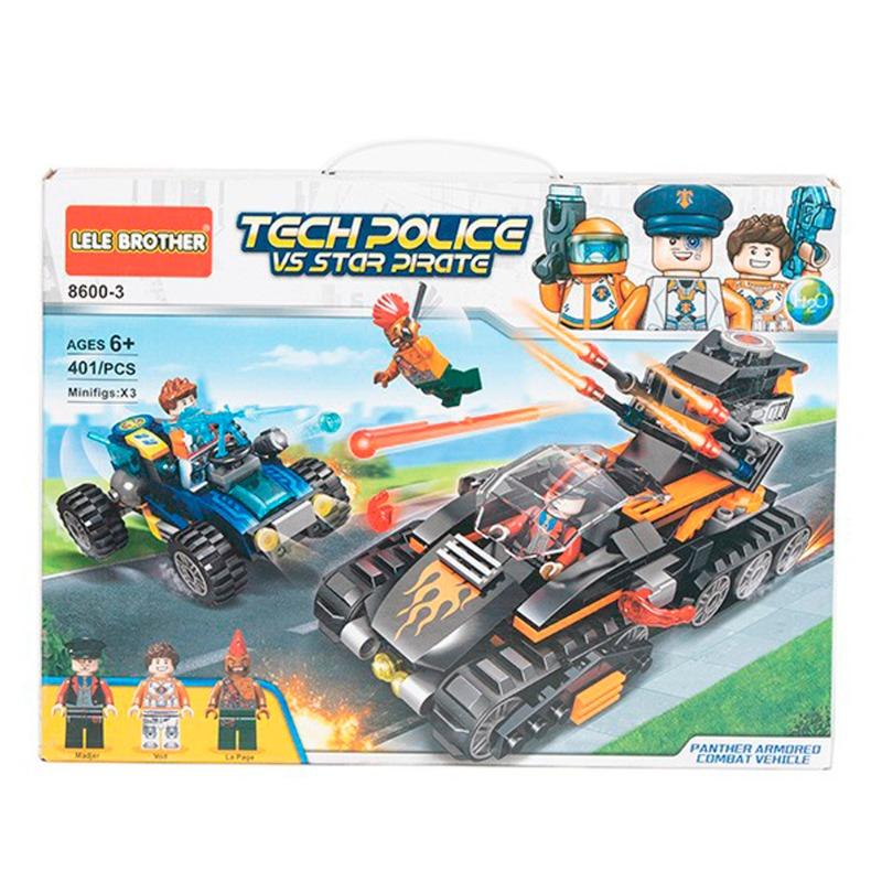 Lele Brother Tech Police VS Star Pirate - 401 pcs
