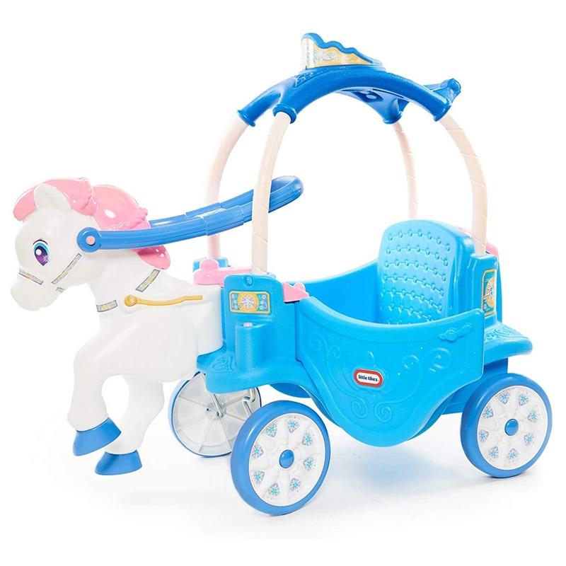 Little Tikes Princess Horse And Carriage - Blue