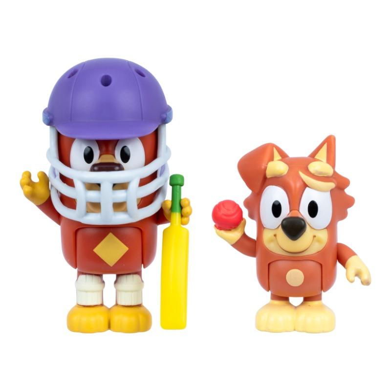 Bluey Figure 2 Pack Cricket S14 – Collectible Playset