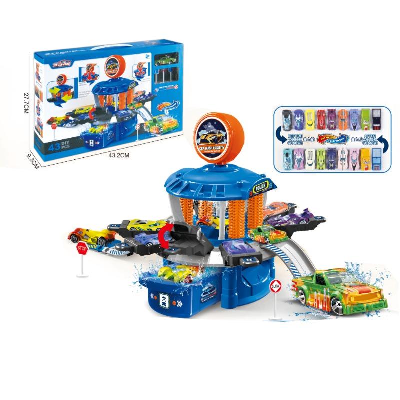 مجموعة غسيل سيارات الشرطة متعددة الوظائف مع تغيير الألوان