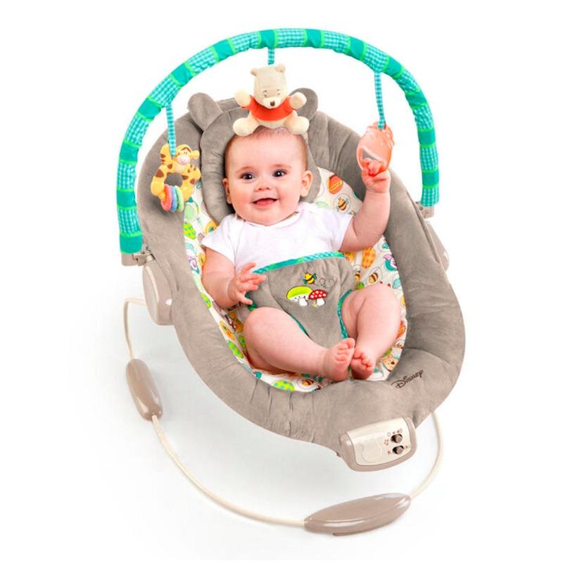 Bright Starts Disney Winnie the Pooh Dots & Honey Baby Bouncer