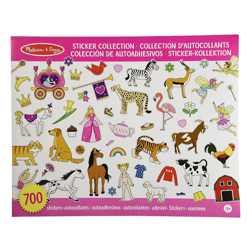 Melissa and Doug Sticker Collection Book 500 Pictures Multicolor